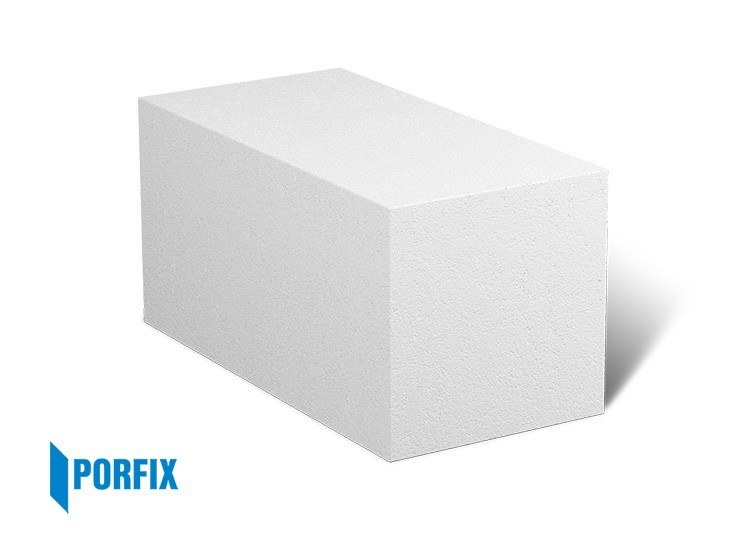 PORFIX tvárnice 250x250x500mm hladká P2-440 písková (48) - Hrubá stavba zdící materiály porobetonové a vápenopískové zdící materiály porfix