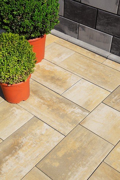 BEST BELEZA 6cm dlažba standard bez laku colormix sand (10,8m2) - Betonové prvky dlažby