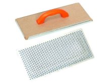 BE škrabák na staré omítky 400x180mm plech+dřevo