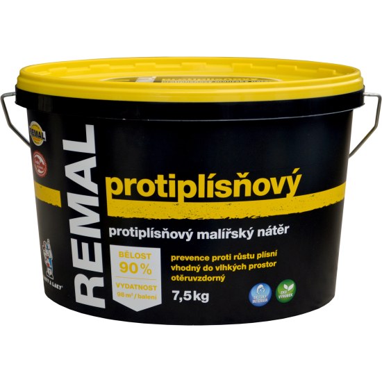 BaL REMAL protiplísňový malířská barva proti plísním 7,5kg - Suché směsi a stavební chemie penetrace, nátěry a můstky