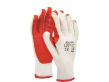 STALCO rukavice polyesterové S-Heavy grip eco vel. 10 (12ks/bal)