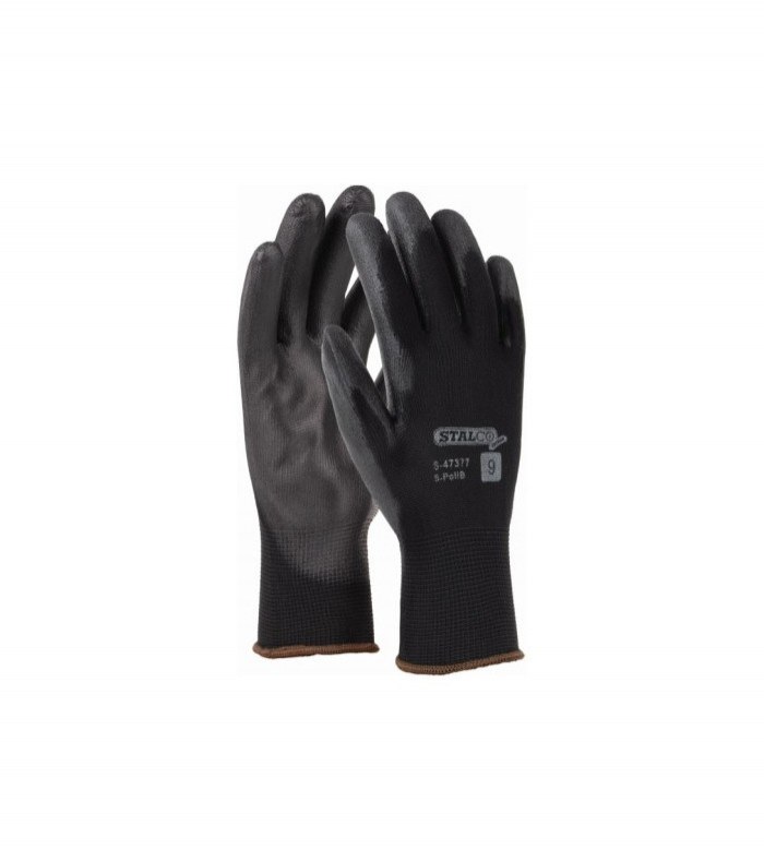 STALCO rukavice polyesterové S-Latex H vel. 8 (12ks/bal) perfect - Ochranné pomůcky