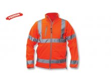 STALCO bunda softshell reflexní Neon oranžová velikost XXL