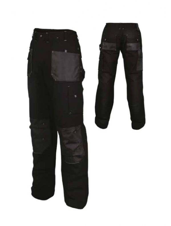 STALCO kalhoty pracovní do pasu Basic Line černé velikost XXL - Pracovní oděvy a obuv