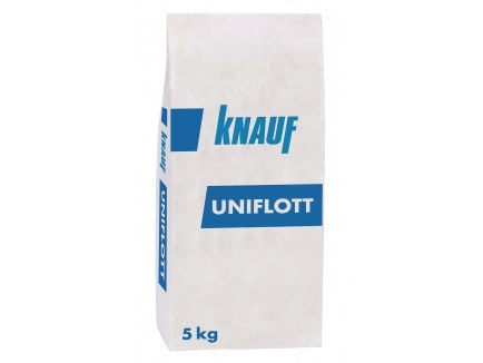 KNAUF UNIFLOTT sádrový tmel 5kg (200) - Suchá výstavba, sádrokarton, dřevo sádrokarton příslušenství na sádrokarton