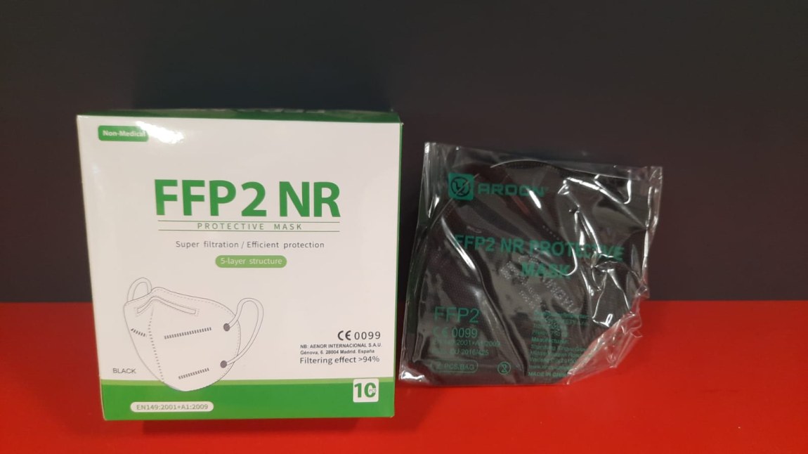 HP ARDON respirátor M002 FFP2 černá - Ochranné pomůcky