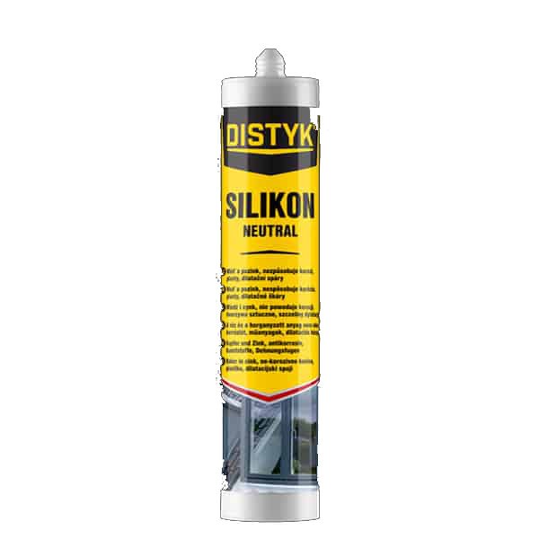 DB silikon neutrální 280ml transparent DISTYK EU CZ-SK-HU-PL-DE - Suché směsi a stavební chemie stavební chemie den braven