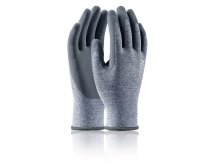 HP ARDON rukavice Natur Touch šedé vel.09