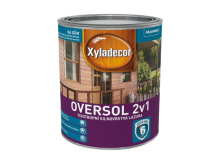 Xyladecor OVERSOL 2v1 nátěr na dřevo lískový ořech 0,75l