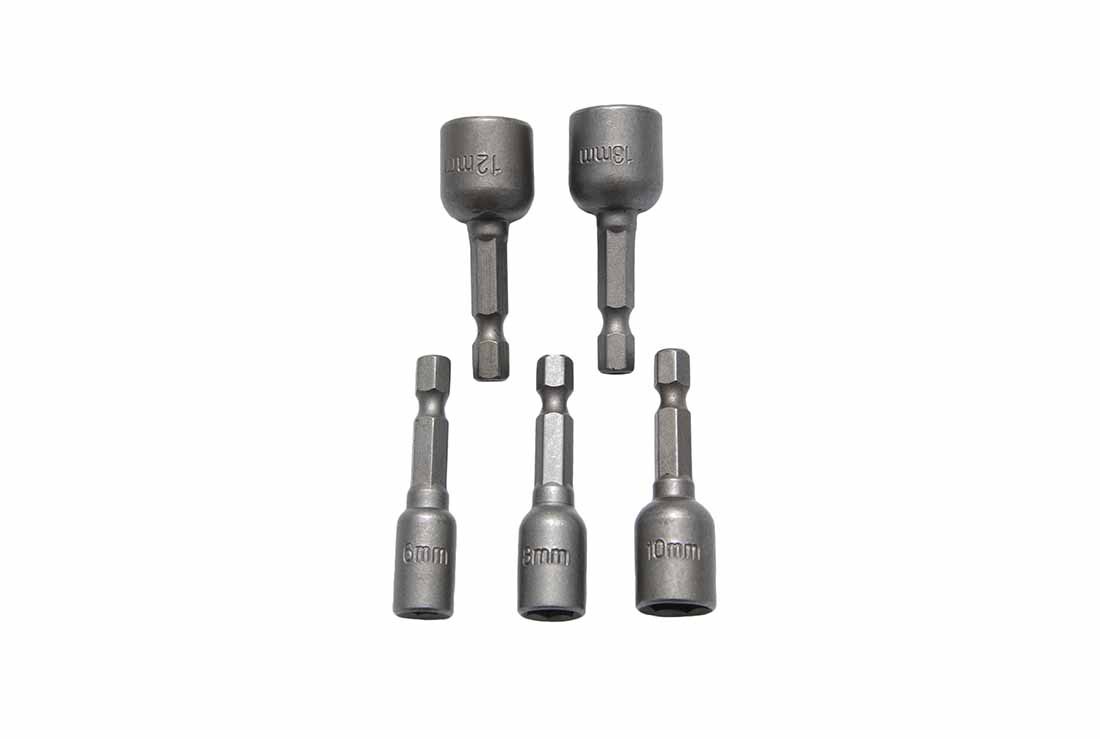 PHT sada utahovacích hlavic 1/4" s magnetem - 5ks (6,8,10,12,13mm) - Nářadí ruční nářadí
