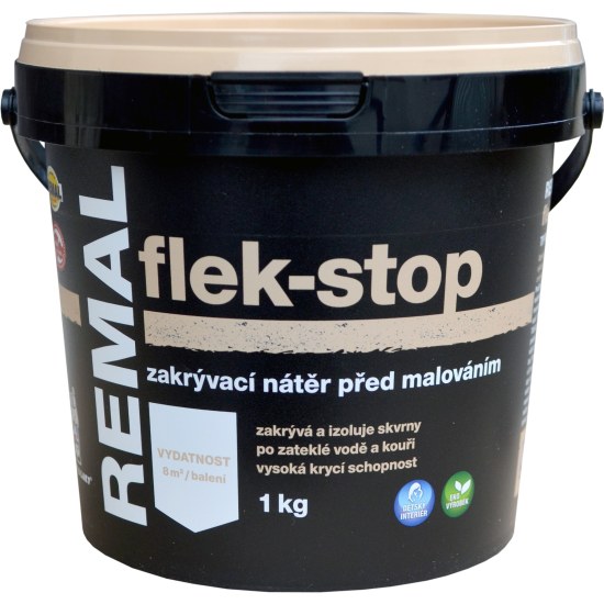 BaL REMAL FLEK-STOP základní zakrývací nátěr 1kg - Suché směsi a stavební chemie penetrace, nátěry a můstky