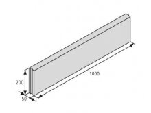 BEST PARKAN II 50x200x1000mm obrubník přírodní (45) Obrubnik