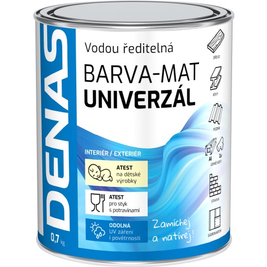 BaL DENAS uni.mat 0610 krémová 0,7kg - Suché směsi a stavební chemie stavební chemie ostatní stavební chemie