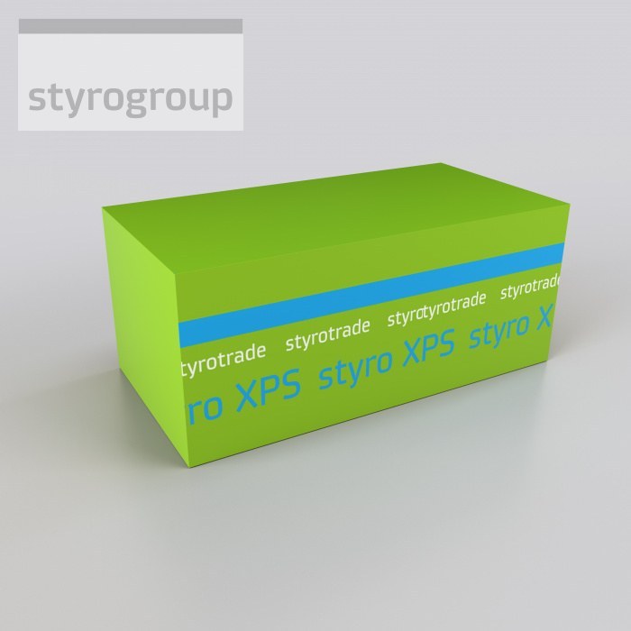 STYROTRADE Styro XPS 300 HP-L/10cm 1265x615mm extrud.polystyren - Tepelné izolace extrudovaný polystyren