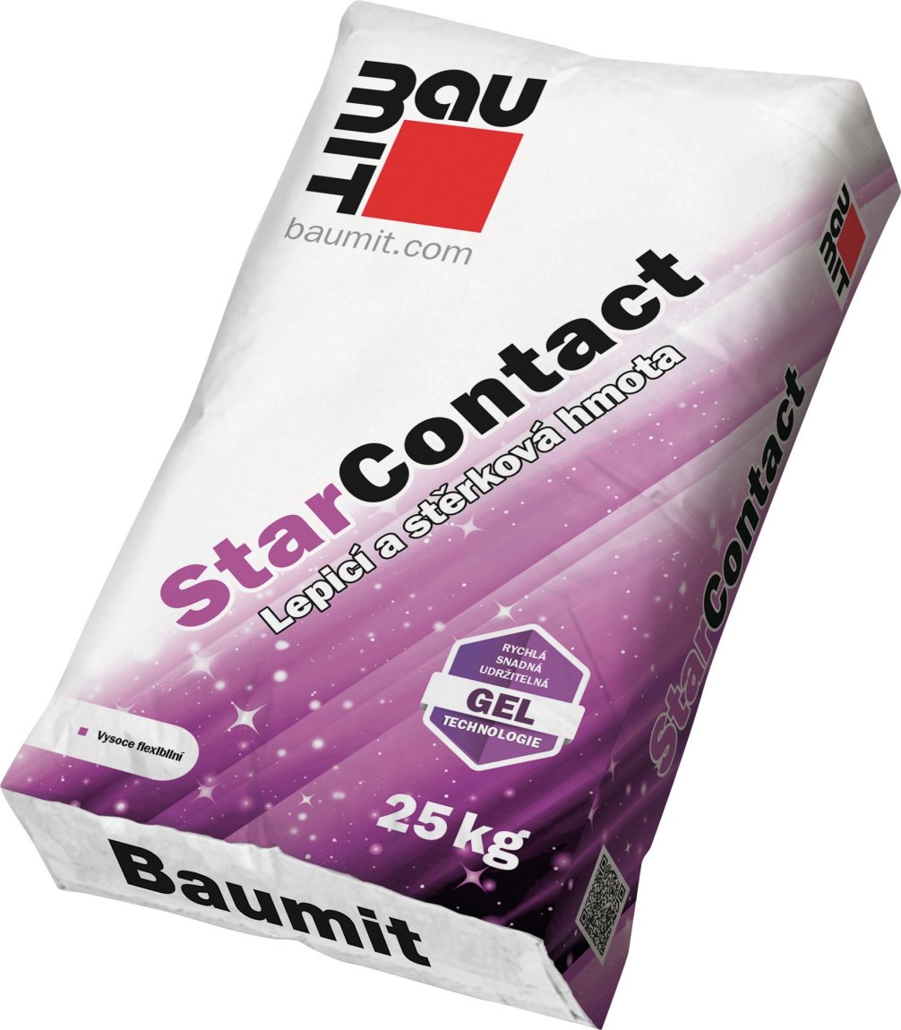 BAUMIT StarContact lepidlo a stěrka 25kg (54) - Fasádní systémy baumit