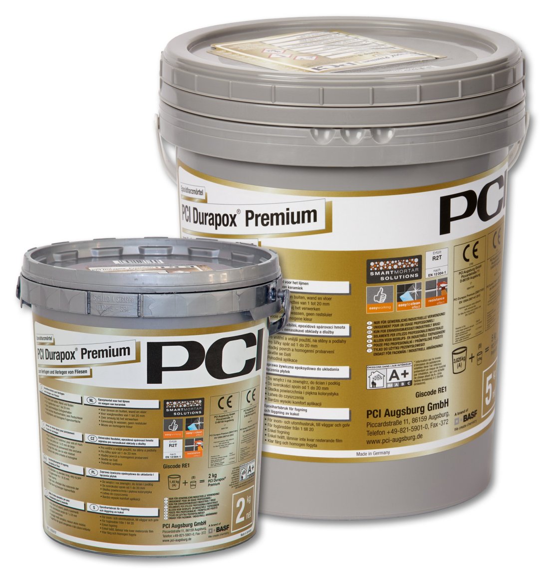 PCI Durapox Premium spárovací hmota brilliant white 5kg
