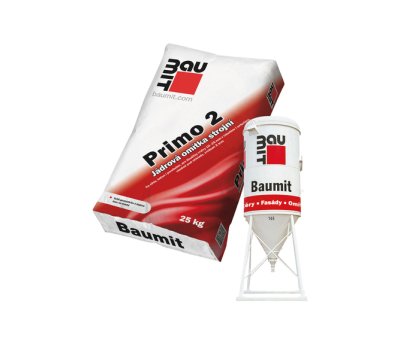 BAUMIT Primo 2 40kg (35) - Suché směsi a stavební chemie omítky štukové omítky