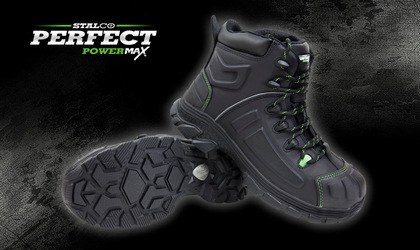 STALCO obuv pracovní kožená Hulk velikost 46 powermax - Pracovní oděvy a obuv