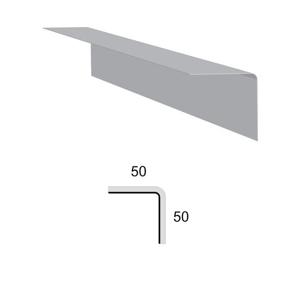 VEDAG Cosmofin/Monarplan-profil SK vnější rohová lišta 2bm 100mm 50/50mm - Hydroizolace folie střešní folie