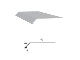 VEDAG Cosmofin/Monarplan profil SK okapnice 2bm r.š. 200mm 10/40/150