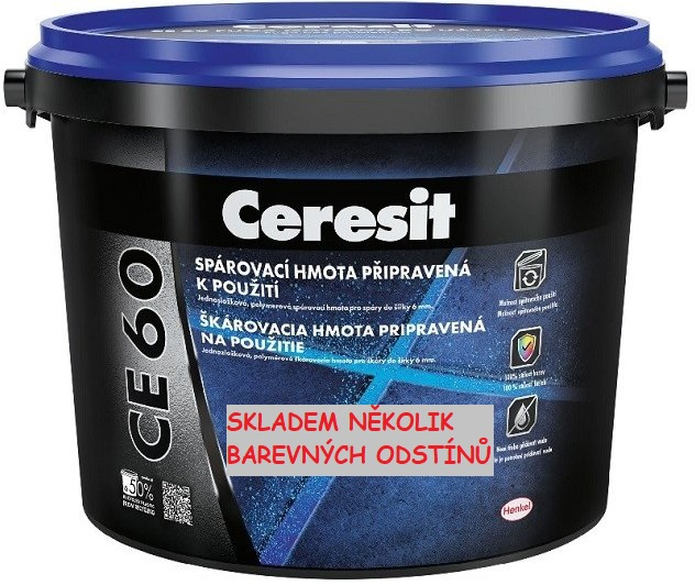 CERESIT CE60 polymer.spár.hmota 2kg white - Suché směsi a stavební chemie spárovací hmoty