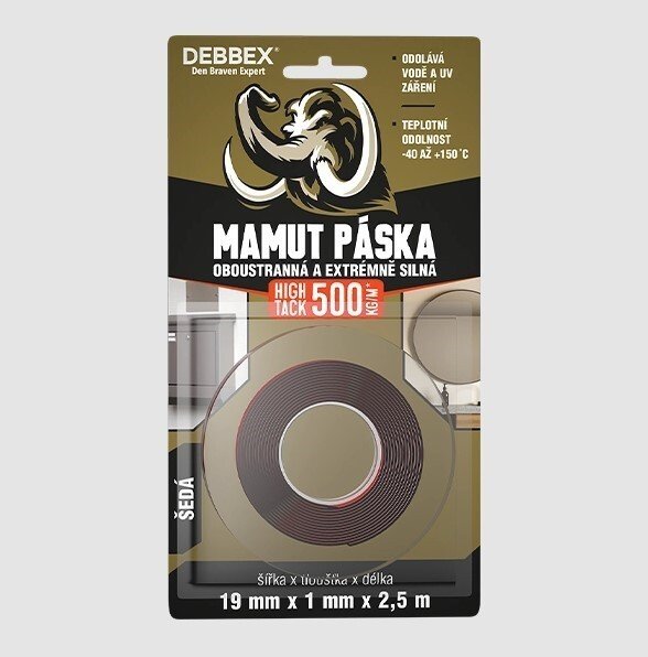 DB páska oboustranná High Tack 19mmx2,5m - Nářadí ruční nářadí
