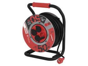 E buben kabel prodlužovací 4Z 50m 1,5mm guma černý P084505