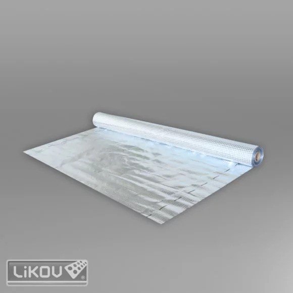 LIKOV LifolTec F-PT-ALU reflex parotěsná folie 170 / 1,5x50m (75m2) 727.170 role - Hydroizolace folie střešní folie