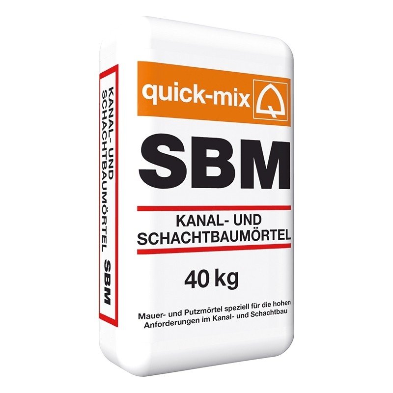 QUICK-MIX SBM kanalizační malta 40kg (35) - Suché směsi a stavební chemie penetrace, nátěry a můstky
