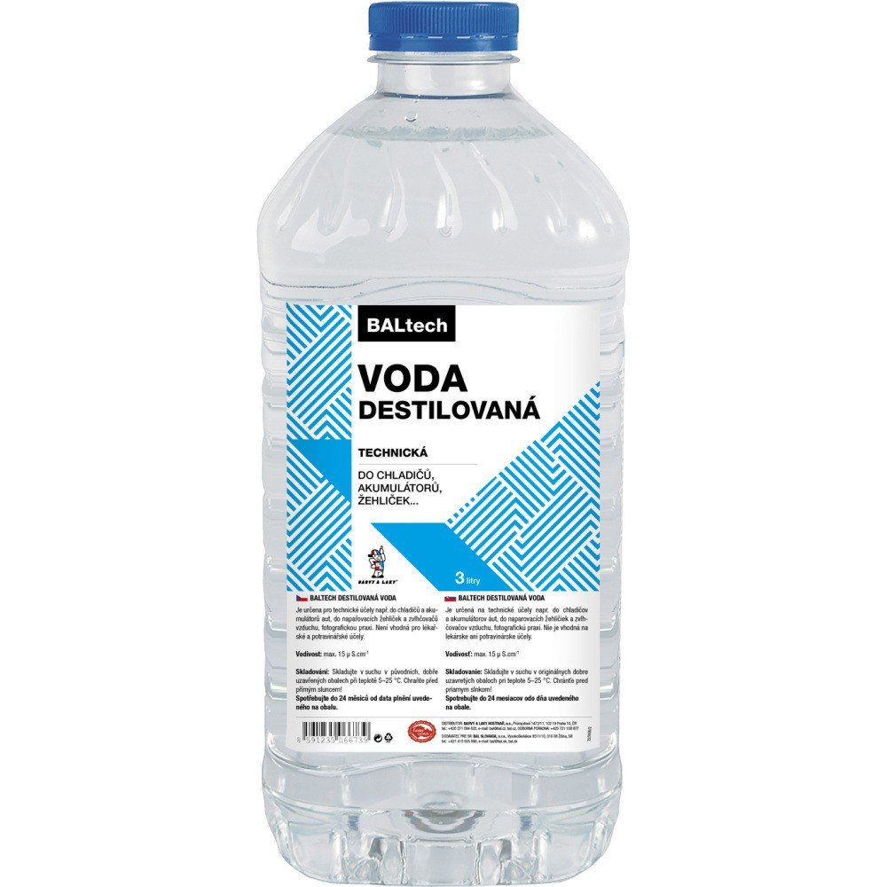 BaL destilovaná voda 5l - Drogerie