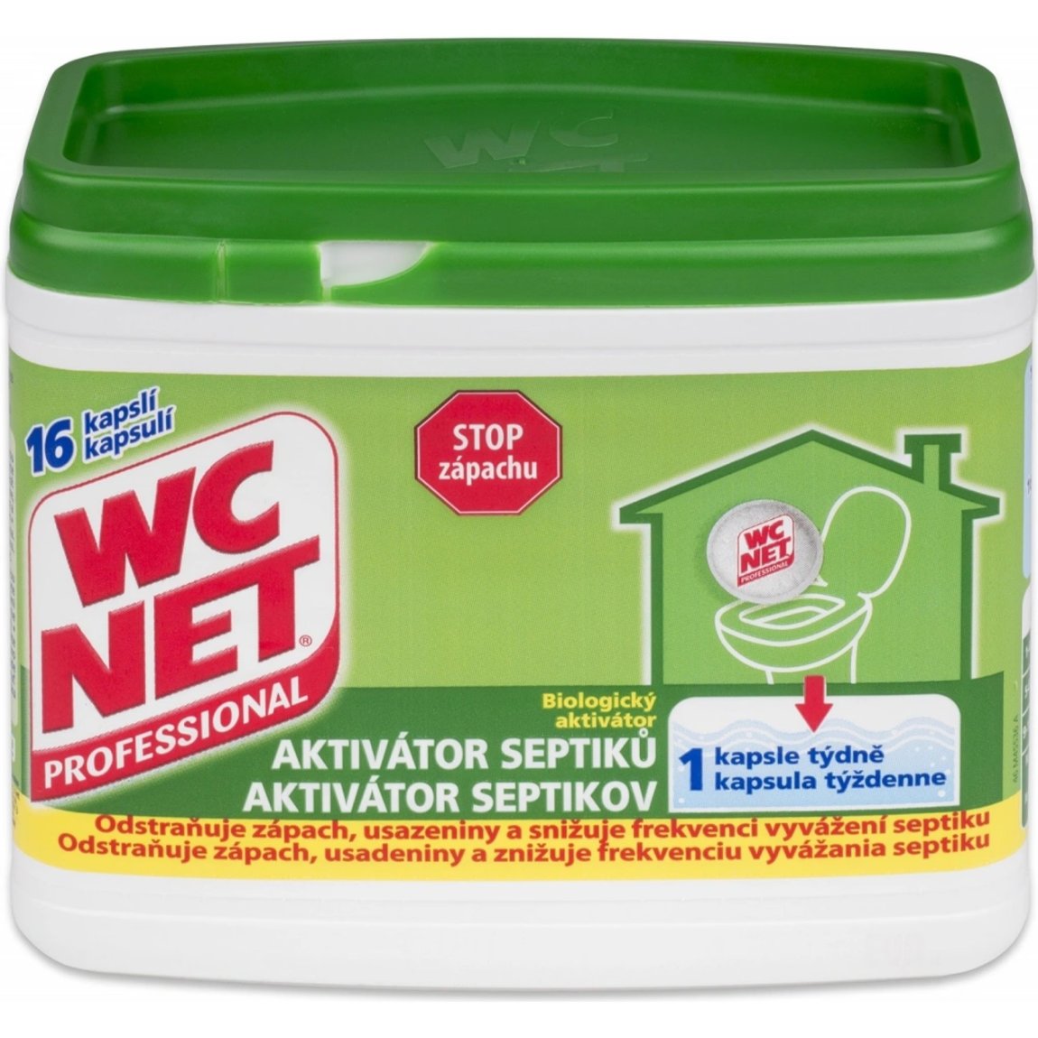 BaL WC NET aktivátor septiků 12+4ks - Drogerie