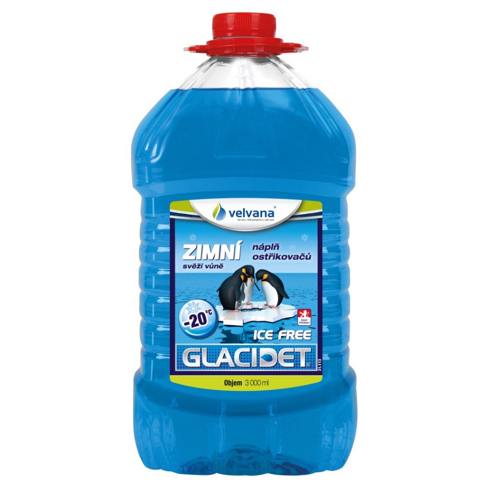 BaL GLACIDET Ice Free zimní směs do ostřikovačů -20°C 3l - Drogerie