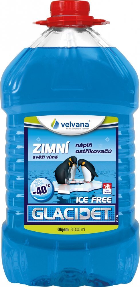 BaL GLACIDET Ice Free zimní směs do ostřikovačů -40°C 3l - Drogerie