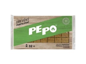 BaL PEPO podpalovač dřevěná krabička 32 podpalů