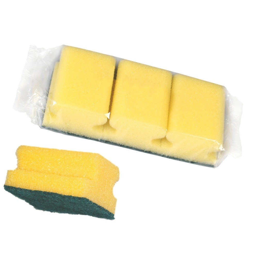 BaL houba na nádobí tvarovaná 3ks žlutá Blahome - Drogerie