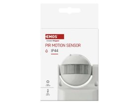 E čidlo pohybové PIR 1200W IP44 bílé G1120 3254630