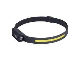 E čelovka LED nabíjecí COB 380lm Li-Pol 1200mAh P3541