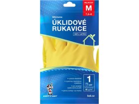 BaL rukavice Balhome gumové úklidové žluté 45g (8,5-9) L