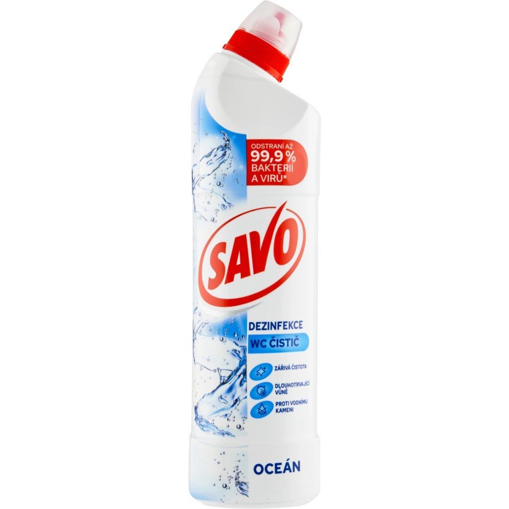 BaL SAVO WC gel dezinfekce ocean 700ml