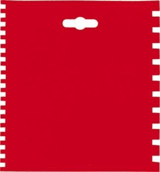 BE stěrka zubová plastová 14,5x15,5cm - Nářadí ruční nářadí