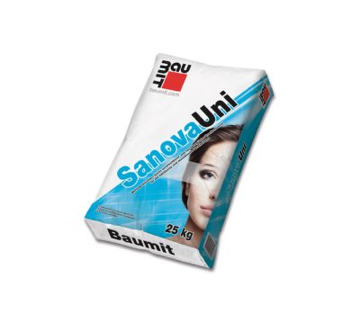 BAUMIT SanovaUni sanační omítka 25kg (54) - Suché směsi a stavební chemie omítky sanační omítky