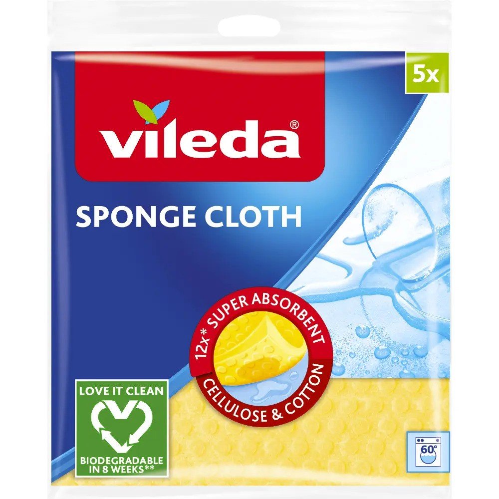 BaL hadřík houbový Vileda 5ks - Drogerie