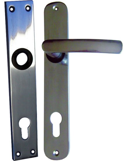 BE štít dveřní K 489 AL 72mm vložka ND - Stavební výplně doplňky pro stavební výplně