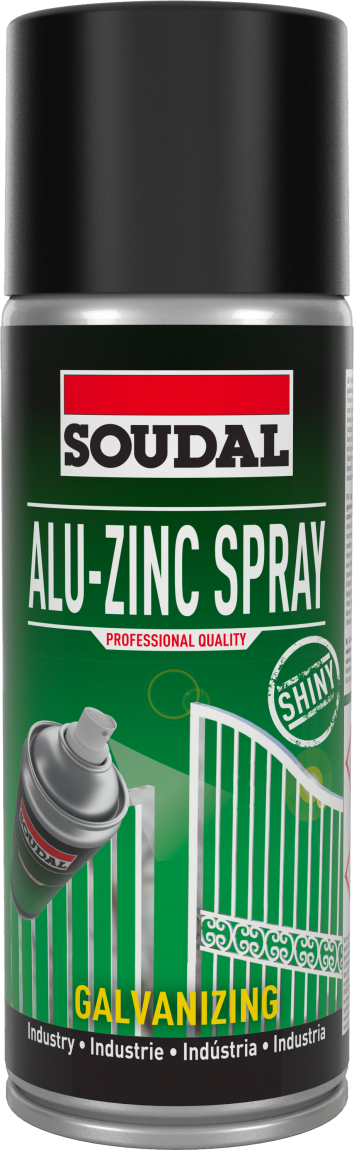 SOUDAL ALU Zinc spray 400ml - Suché směsi a stavební chemie stavební chemie soudal