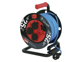 E buben kabel prodlužovací nemrznoucí 4Z 25m 1,5mm silikon modrý P08525W