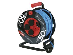 E buben kabel prodlužovací nemrznoucí 4Z 50m 1,5mm silikon modrý P08550W
