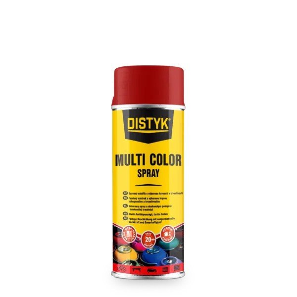 DB Multi color spray 400ml RAL3011 červenohnědá DISTYK EU CZ-SK-HU-PL-DE - Suché směsi a stavební chemie stavební chemie den braven