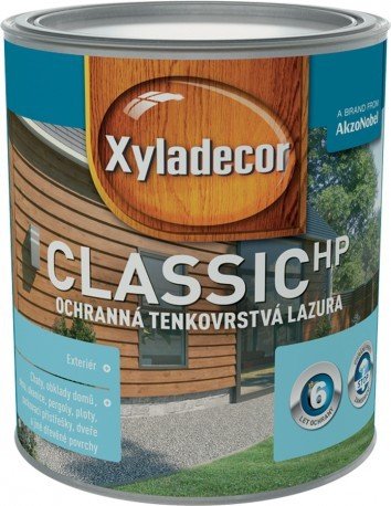 Xyladecor CLASSIC HP BRP nátěr na dřevo kaštan 0,75l - Suchá výstavba, sádrokarton, dřevo dřevo doplňky a&nbsp;nátěry na dřevo