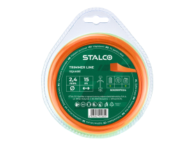 STALCO struna žací čtvercová 1,3mm x 15m