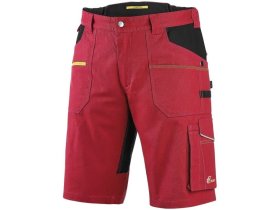 CANIS kraťasy CXS STRETCH pánské červeno-černé vel.54